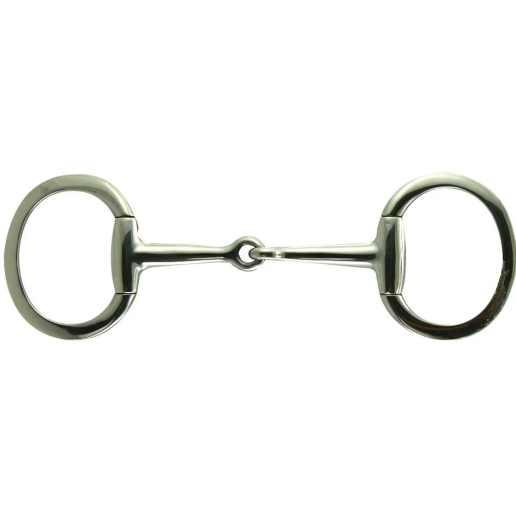 Pony Single Jointed Flat Ring Eggbutt