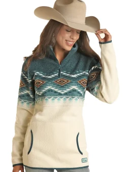 Powder River Aztec Border Pullover
