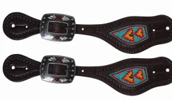 Professional's Choice Beaded Spur Straps
