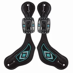 Professional's Choice Beaded Spur Straps