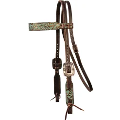 Professional's Choice Copper Emerald Brow Headstall