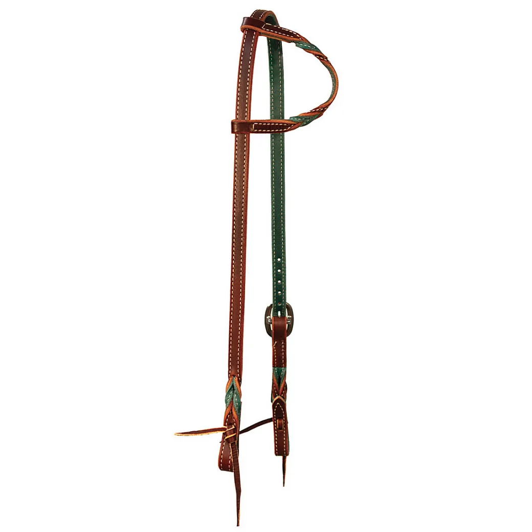 Professional's Choice Emerald Twist One Ear Headstall
