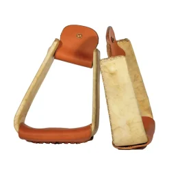 Professional’s Choice Rawhide Slant Stirrups