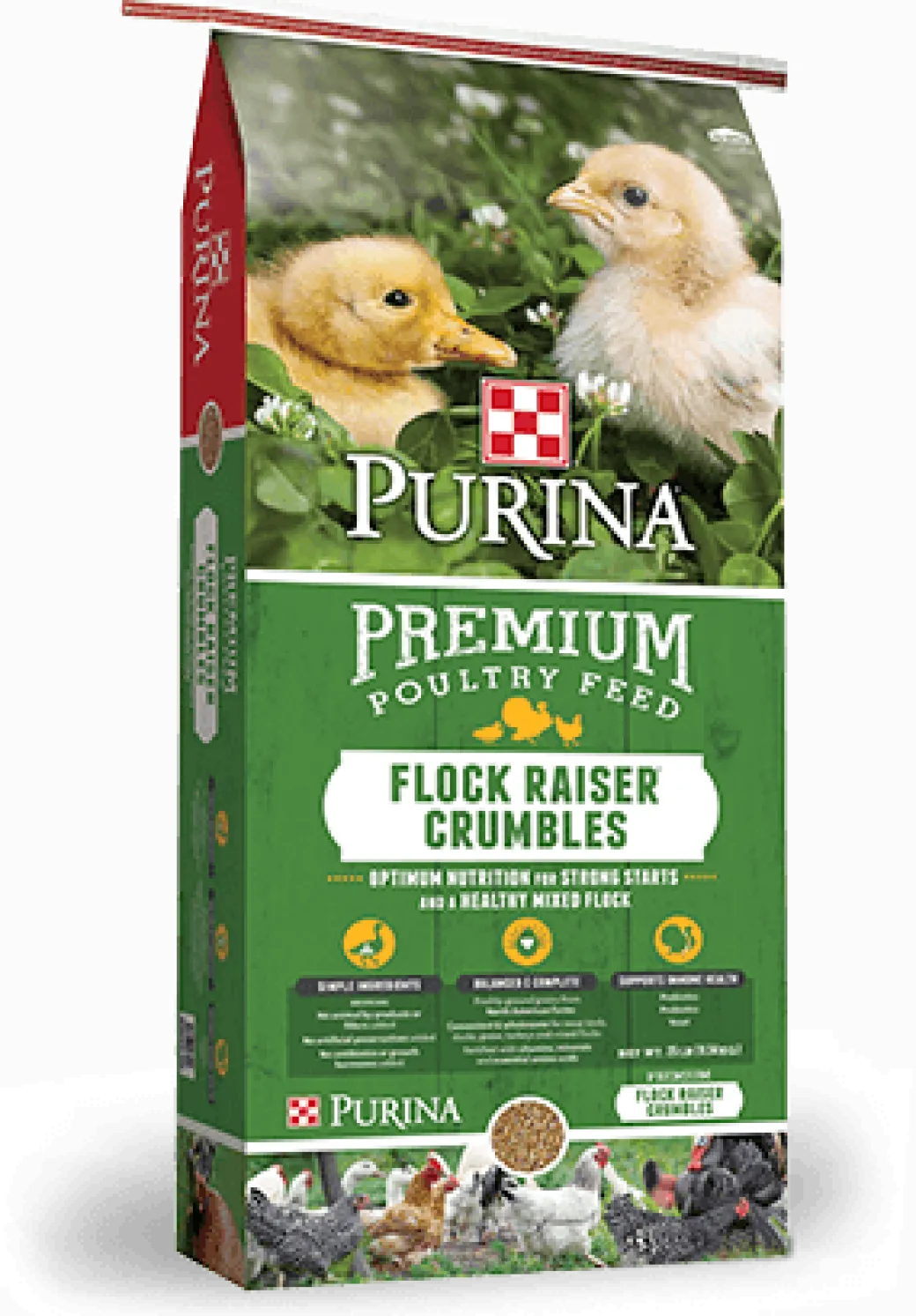 Purina Flock Raiser Crumbles - 5 lb