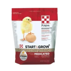 Purina Start & Grow Medicated Chick Food