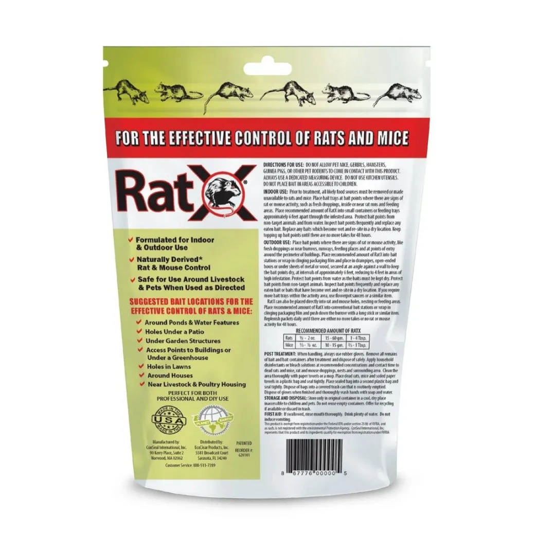 RatX Rat and Mice Control Pellets