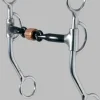 Reinsman 3-piece Sweet Iron Snaffle Bit with Copper Roller