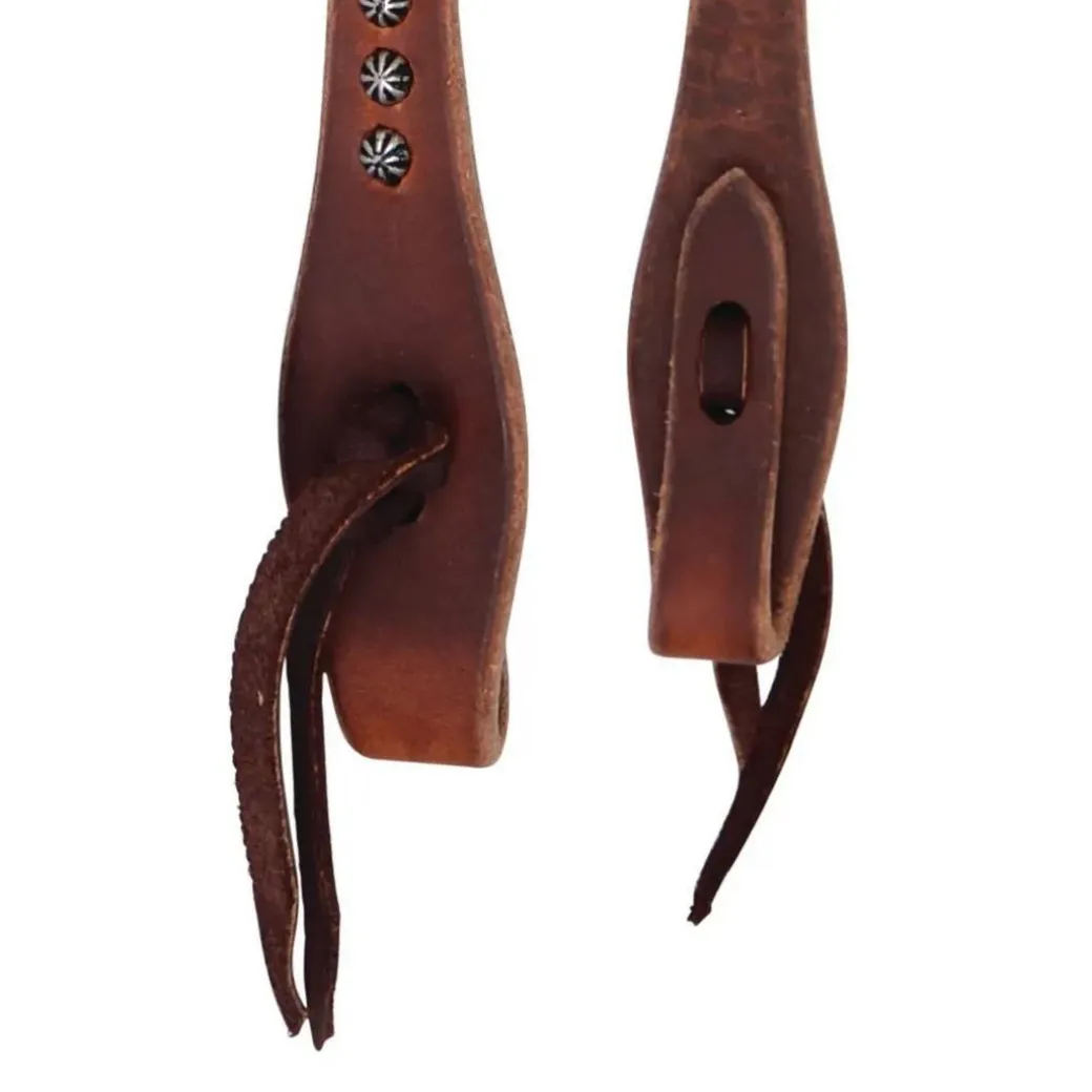 Reinsman Rosewood Spots Brow Headstall