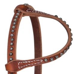 Reinsman Rosewood Spots One Ear Headstall