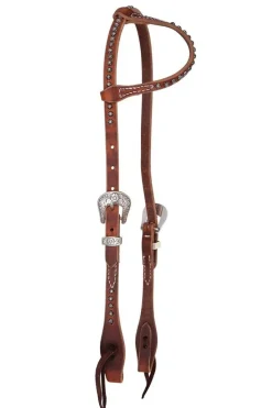 Reinsman Rosewood Spots One Ear Headstall