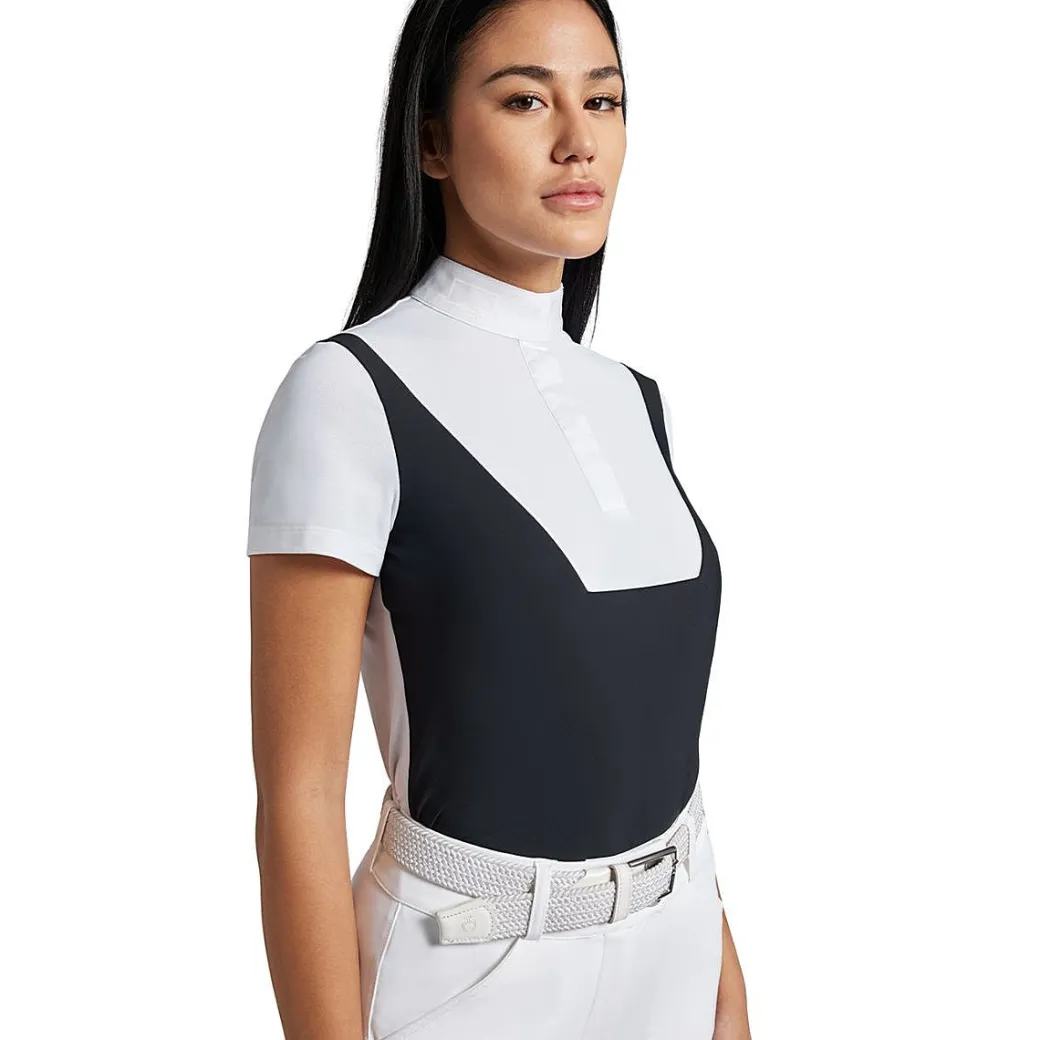 Rider's Gene Navy Button Competition Polo