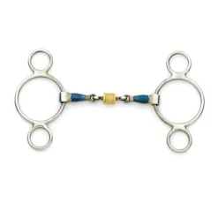 2-Ring Gag with Center Loose Copper Roller Disks