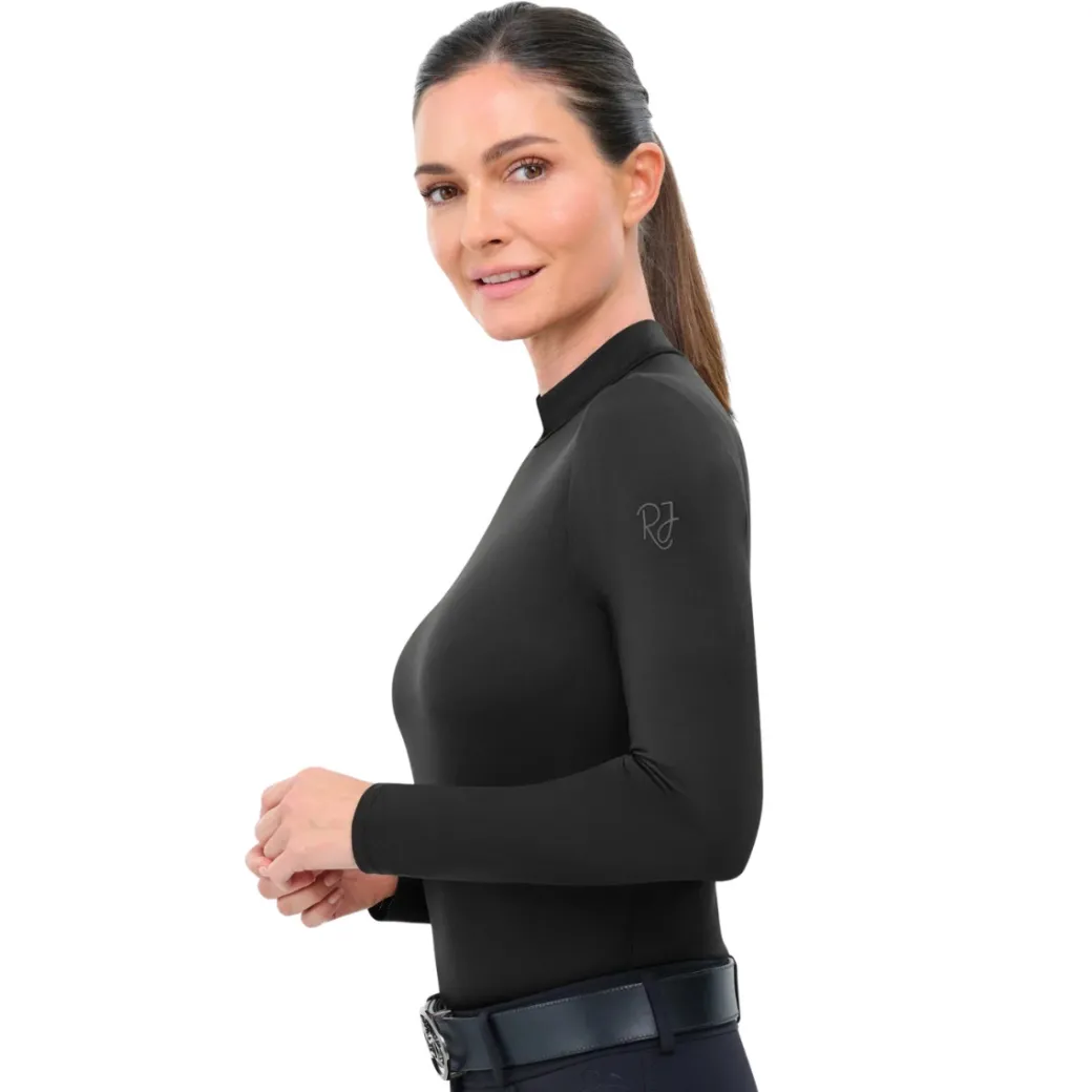 RJ Classics Jemma Mock Neck LS Shirt