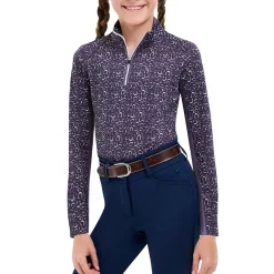 RJ Classics Libby Jr. 1/4 Zip Long Sleeve Shirt