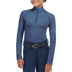 RJ Classics Libby Jr. 1/4 Zip Long Sleeve Shirt