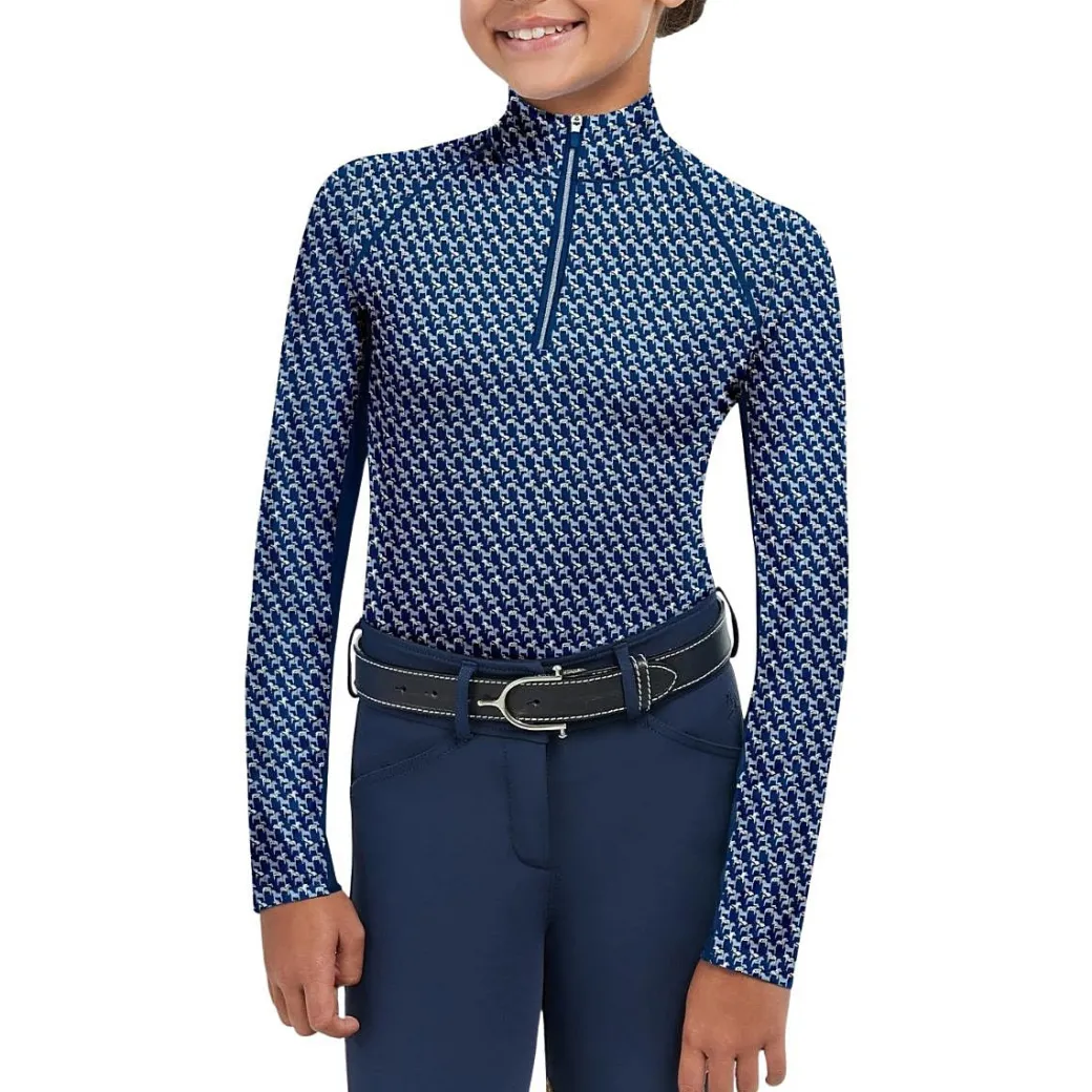 RJ Classics Libby Jr. 1/4 Zip Long Sleeve Shirt