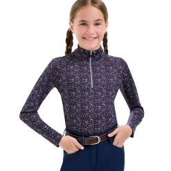 RJ Classics Libby Jr. 1/4 Zip Long Sleeve Shirt