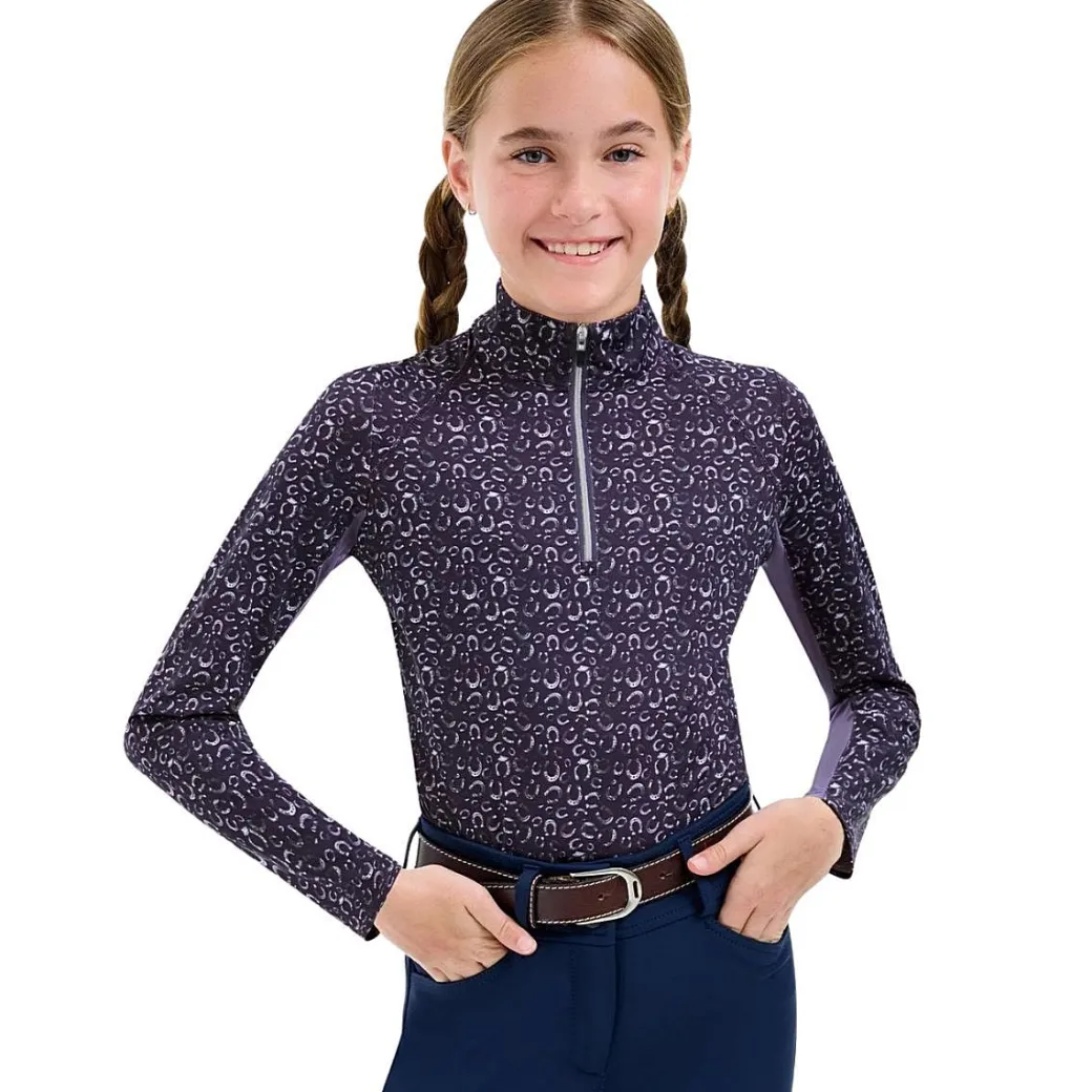 RJ Classics Libby Jr. 1/4 Zip Long Sleeve Shirt