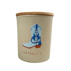 ROAM Western Boot Del Mar Mini Candle