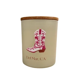 ROAM Western Boot Del Mar Mini Candle