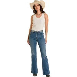 Rock & Roll Denim Back Yoke Trouser Jeans