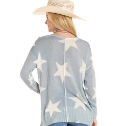Rock & Roll Denim Baja Star Sweater S26