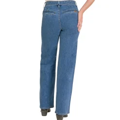 Rock & Roll Denim Belted Wide Leg Jeans