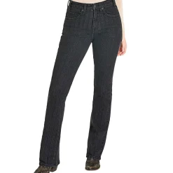 Rock & Roll Denim Black Jacquard HR Bootcut Jeans