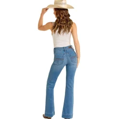 Rock & Roll Denim Double Waistband Trouser Jeans
