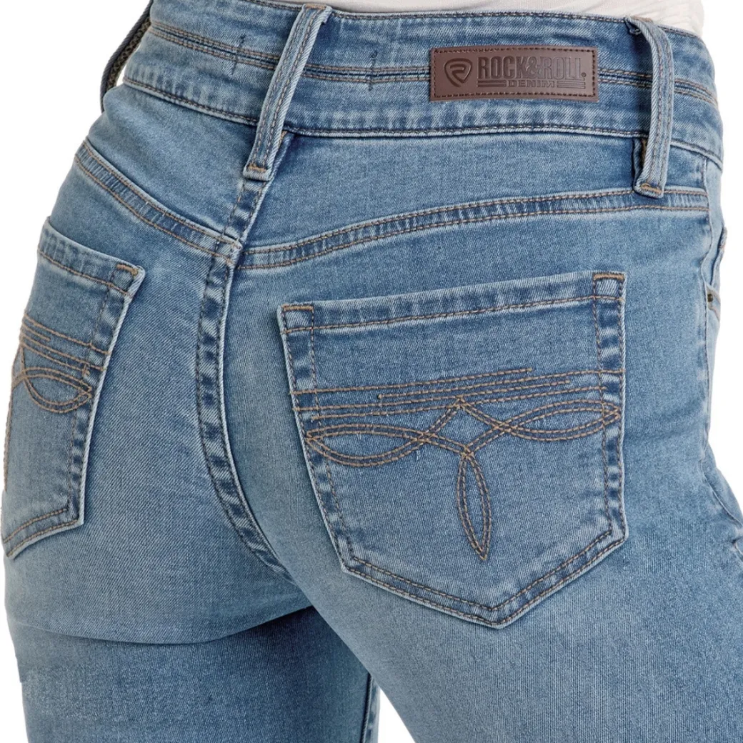 Rock & Roll Denim Double Waistband Trouser Jeans
