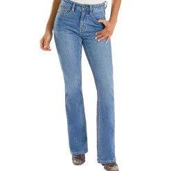Rock & Roll Denim Metal Bit HR Bootcut Jeans