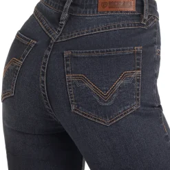 Rock & Roll Denim Snap Front Pocket Jeans