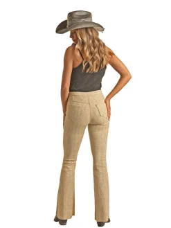 Rock & Roll Denim Stitch Reversible Flare Jeans