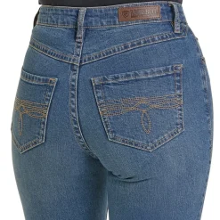 Rock & Roll Denim Studded Front Pocket Jeans
