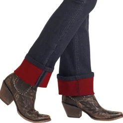 Rock & Roll Denim Two-Tone Bootcut Jeans