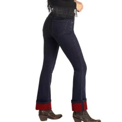 Rock & Roll Denim Two-Tone Bootcut Jeans