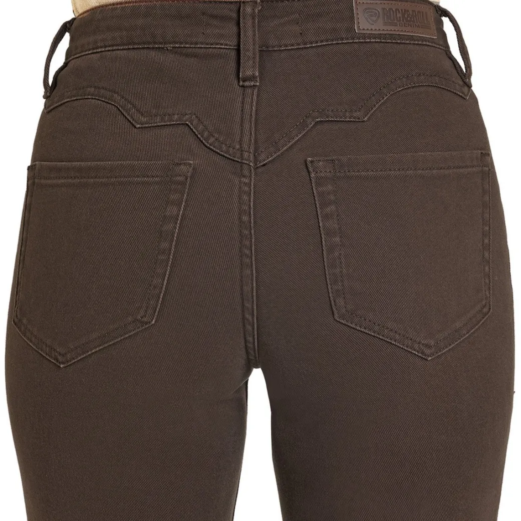 Rock & Roll Denim West Desperado Brown Jeans