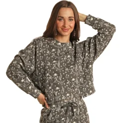 Rock & Roll Denim Wild West Pullover