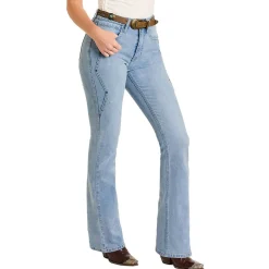Rock & Roll Denim ZigZag Bootcut Jeans