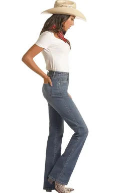 Rock & Roll High Rise Bootcut Jeans