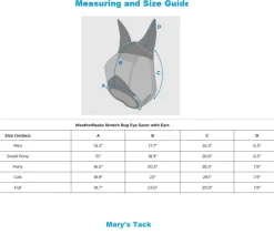 Roma Stretch Bug Eye Saver Fly Mask