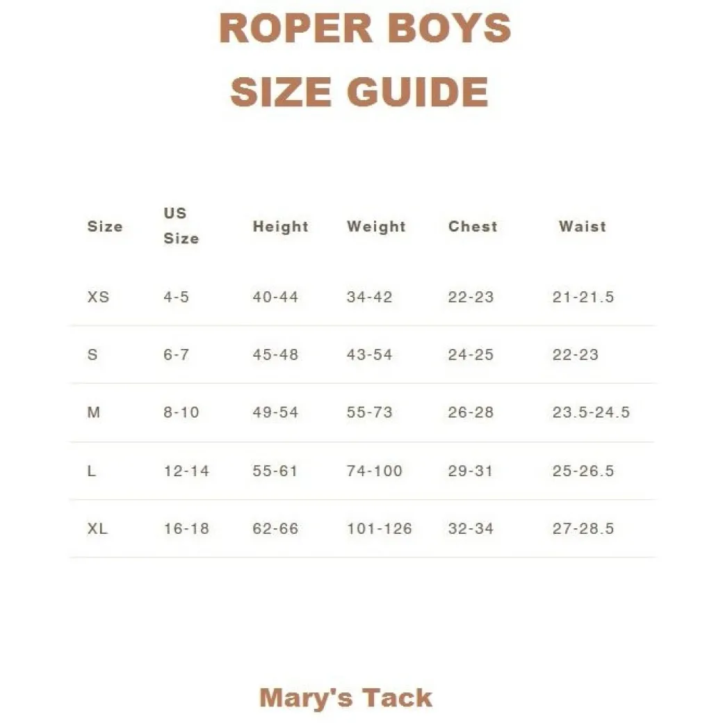 Roper Boys Insulated Vest