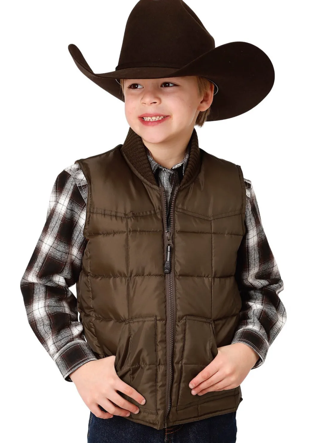 Roper Boys Insulated Vest