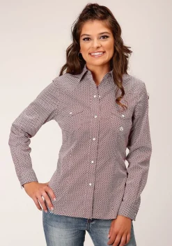 Roper Climbing Diamond Print Shirt