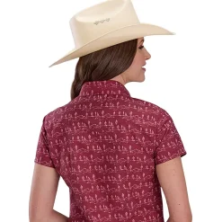 Roper Desert Stripe SS Snap Shirt