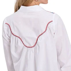 Roper Embroidered Yoke A-Line LS Shirt