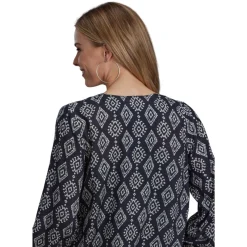 Roper Southwestern Ikat Blouse