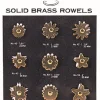 Rowel Replacements Pairs - Brass assortment