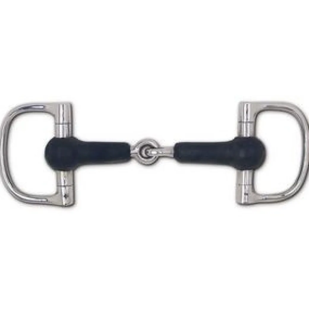 Rubber Mouth Snaffle Dee