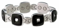 Sabona Lady Executive Magnetic Bracelet - square black